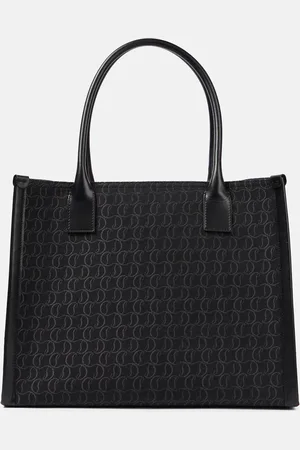 Christian Louboutin By My Side E/W Large canvas tote bag