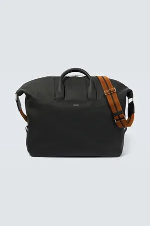 Ermenegildo Zegna Raglan leather travel bag