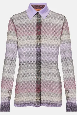 Missoni Striped lame shirt