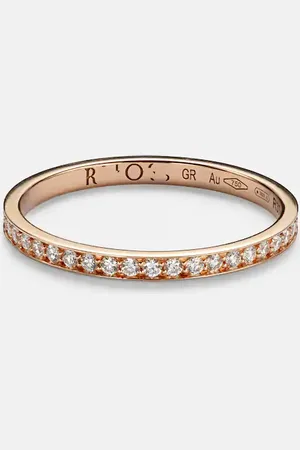 Repossi Bridal 18kt rose gold ring with diamonds