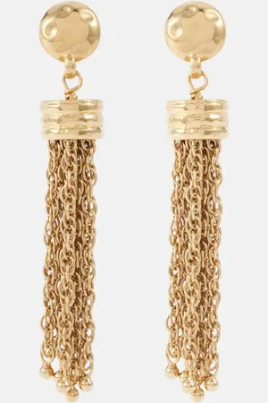 Chloé Pompoms drop earrings