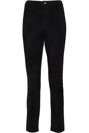 Isabel Marant Ajuliko high-rise suede pants