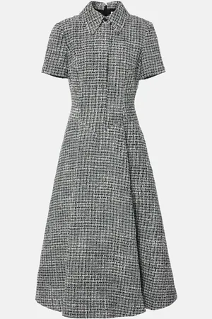 EMILIA WICKSTEAD Jody boucle tweed cockail dress