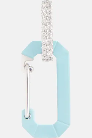 Eera Chiara Small 18kt gold single earring with diamonds