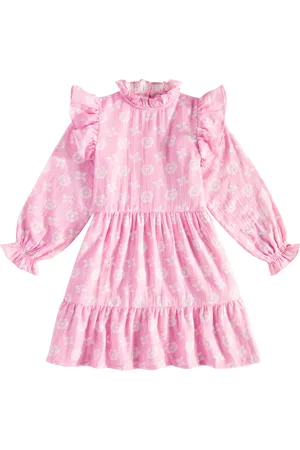 The New Society Siberia ruffled floral cotton dress