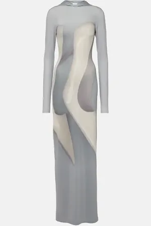 Acne Studios Printed jersey maxi dress