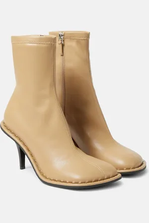 Stella McCartney Embellished faux leather ankle boots