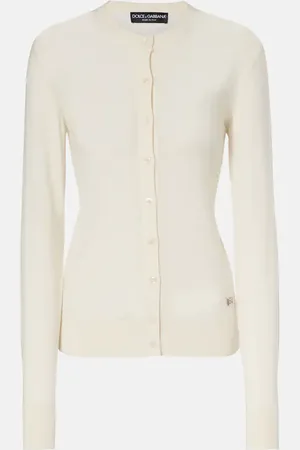 Dolce & Gabbana DG cashmere and silk cardigan