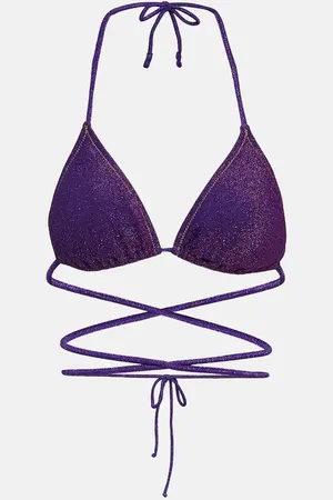 Reina Olga Miami LurexÂ® triangle bikini top