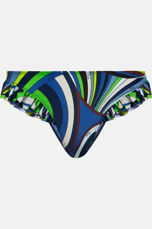 Puccini Iride ruffled bikini bottoms