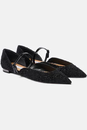 Aquazzura Bellezza boucle Mary Jane flats