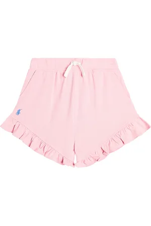 Ralph Lauren Ruffled cotton-blend shorts