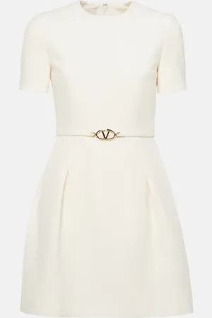 VALENTINO Crepe Couture minidress