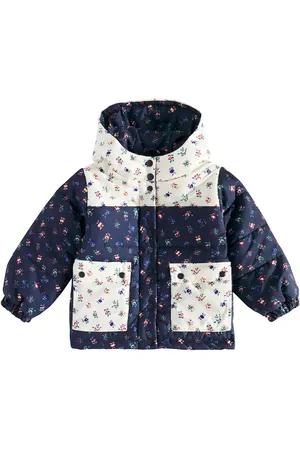 The New Society Heaven floral patchwork puffer jacket