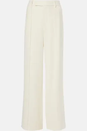 Proenza Schouler Weyes double crepe wide-leg pants