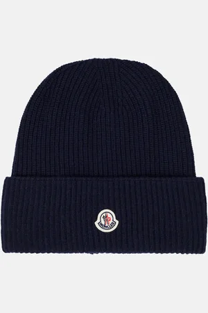 Moncler Logo wool beanie