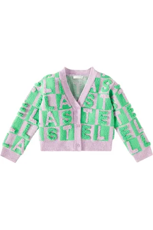 Stella McCartney Logo applique cardigan