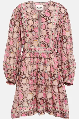 Marant Etoile Gilinesia floral-print cotton minidress