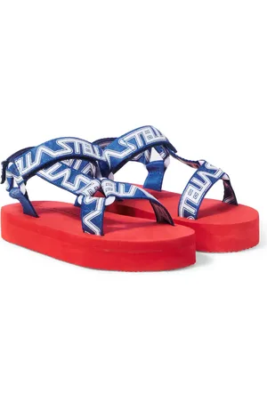 Stella McCartney Logo printed sandals