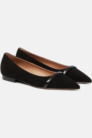 MALONE SOULIERS Jhene leather ballet flats