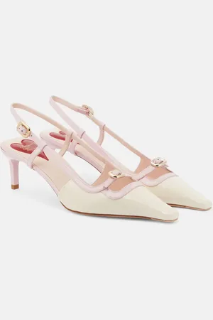 Roger Vivier Vivâ Canard leather slingback pumps