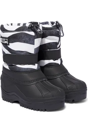Molo Driven zebra-print snow boots