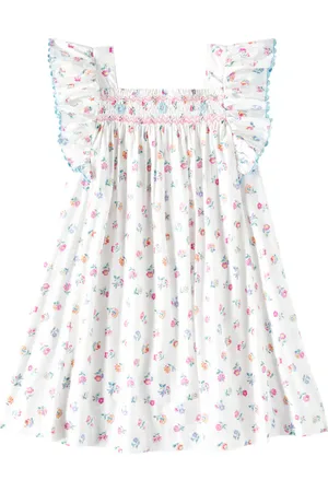 Louise Misha Martine floral cotton poplin dress