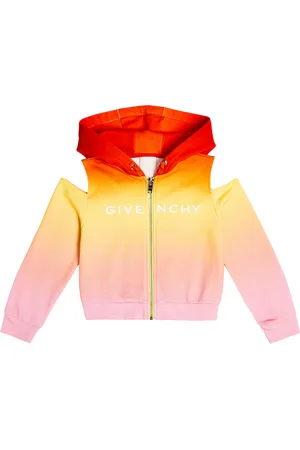 Givenchy Logo ombre cotton jersey hoodie