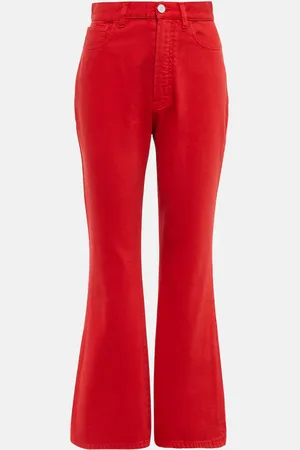 Alaïa High-rise bootcut jeans