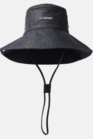Jacquemus Bob De-Nimes canvas bucket hat
