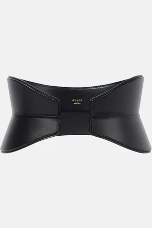 Alaïa Flex wide leather belt