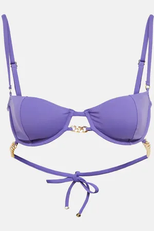 Stella McCartney Chain-trimmed bikini top