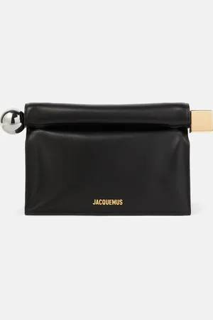 Jacquemus La Pochette Rond Carre leather clutch