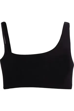 LIVE THE PROCESS Crescent asymmetric sports bra
