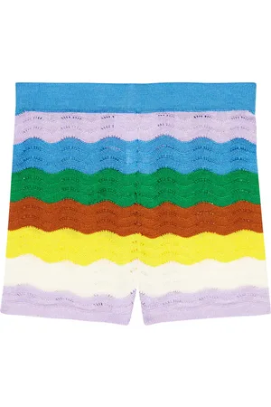 PAADE Pointelle-knit cotton shorts