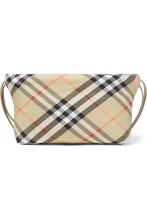 Burberry Burberry Check canvas pouch