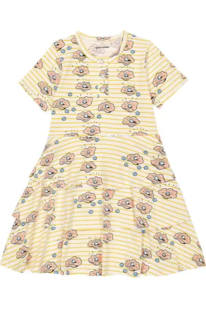 Mini Rodini Seashell cotton dress