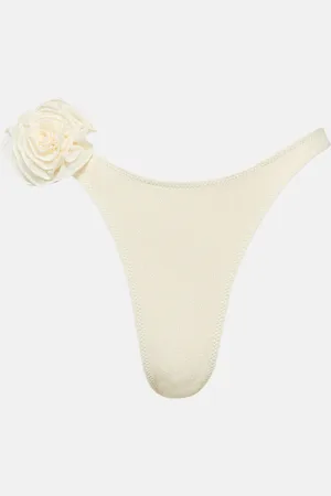 SAME Applique high-leg bikini bottoms
