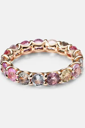 BUCHERER FINE JEWELLERY Essentials 18kt rose gold ring with sapphires