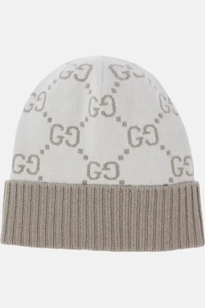 Gucci GG cashmere jacquard beanie