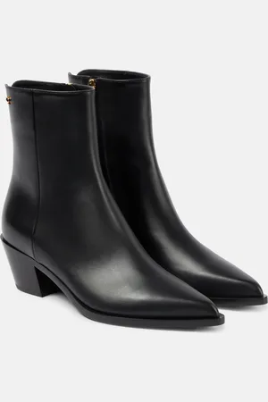 Gianvito Rossi Kinney leather ankle boots