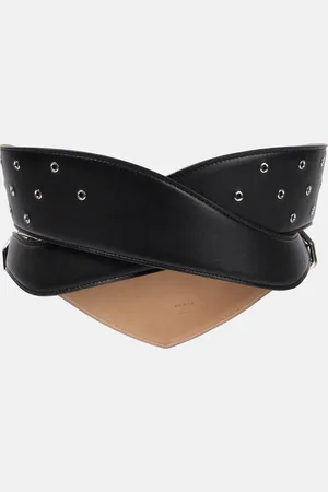 Alaïa Perforated leather belt