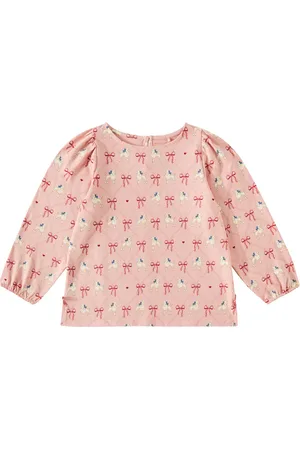 Konges Sløjd Drey printed cotton top