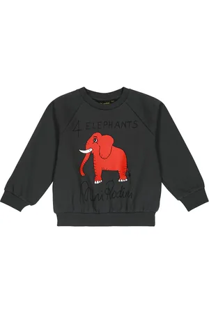 Mini Rodini Printed cotton sweatshirt