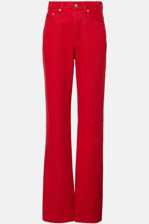 Jacquemus De-Nimes high-rise straight jeans