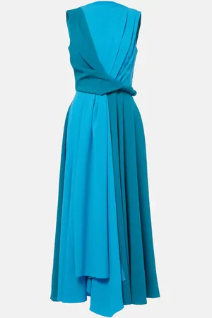 Roksanda Parsa crepe midi dress