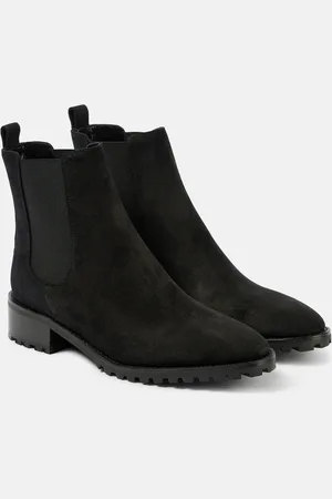Manolo Blahnik Chelata suede Chelsea boots