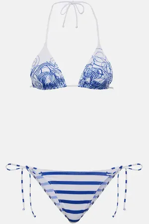 Jean Paul Gaultier Printed bikini