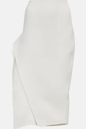 MATICEVSKI Narrate side-slit crepe pencil skirt