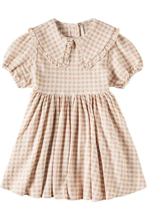 Rylee + Cru Camille gingham cotton dress